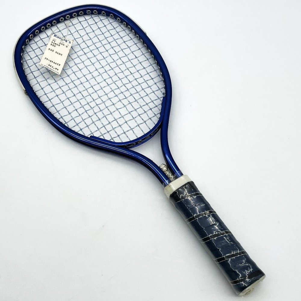 Vintage Tenex 880 Blue Racqutball 18.5" Sealed Handled w/ Rope Brand New Racket